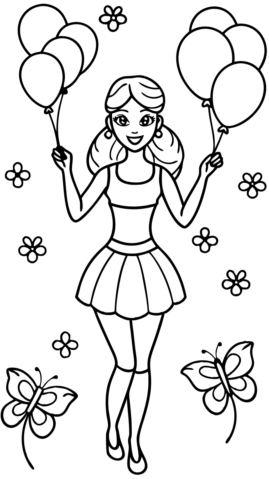 crayola barbie coloring pages